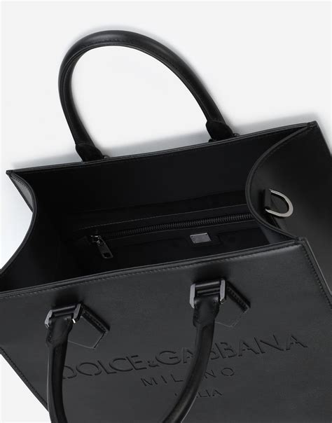 shoppers the dolce gabbana|Dolce & Gabbana calfskin.